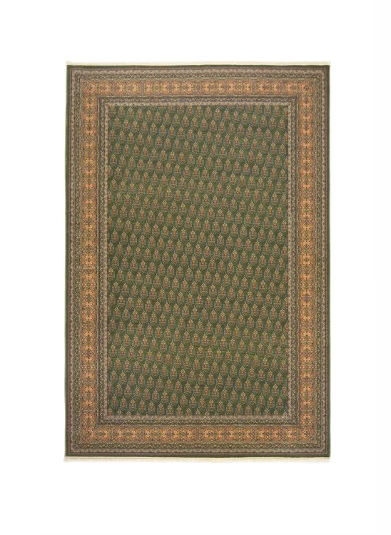 فرش ماشینی مرینوس طرح ترمه کد 600171