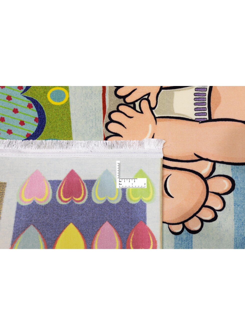 فرش ماشینی کودک طرح کارتونی کد 100265